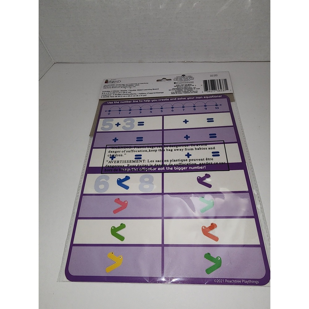 Colorforms Addition Learning Board Set - Picture 4 of 4